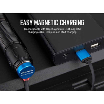 Olight Warrior 3S Rechargeable LED Tactical Flashlight - 2300 Lumens - Includes 1 x 21700 - Black, OD Green, and Various Other Colors