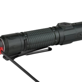 Olight Warrior Ultra Rechargeable LED Tactical Flashlight - 2500 Lumens - Includes 1 x 21700 - Stealth Grey, Navy Blue, or Olive Green