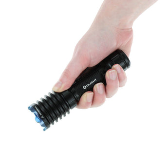 Olight Warrior X Pro Rechargeable Tactical LED Flashlight - Neutral White LED - 2100 Lumens - CREE XHP35 - Includes 1 x 21700 - Black