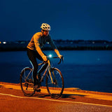 Olight ZX USB-C Rechargeable LED Bike Light - 220 Lumens - Uses Built-in 1400mAh Li-ion Battery Pack