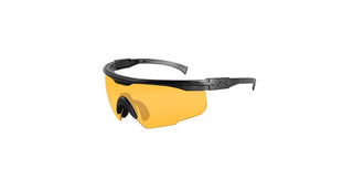Wiley X PT-1 Changeable Sunglasses with High Velocity Protection - Matte Black Frame with Light Rust Lenses (PT-1L)