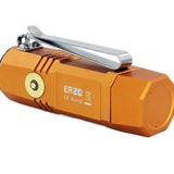 Fitorch ER20 Rechargeable LED Flashlight - CREE XPL - 1000 Lumens - Includes 1 x 16340 - Available in Black, Red, Orange, and Blue