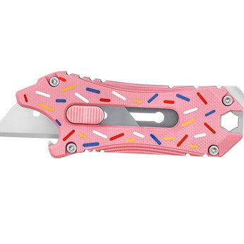 Olight Otacle Utility Knife - G10 Handle - Blue, Olive Green, Orange, Yellow, Stars and Stripes, Carbon Fiber, or Doughnut
