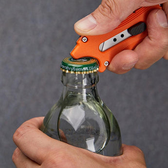 Olight Otacle Utility Knife - G10 Handle - Blue, Olive Green, Orange, Yellow, Stars and Stripes, Carbon Fiber, or Doughnut