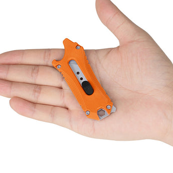 Olight Otacle Utility Knife - G10 Handle - Blue, Olive Green, Orange, Yellow, Stars and Stripes, Carbon Fiber, or Doughnut