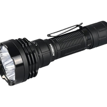 Acebeam Defender P18 USB-C Rechargeable Dual-Switch LED Flashlight - 5000 Lumens - 4 x Luminus SFT40 - Includes 1 x 21700