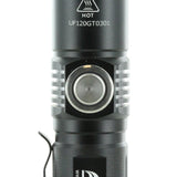 Fitorch P20RGT Rechargeable LED Flashlight and PowerBank - CREE XP-L - 1180 Lumens - Uses 1 x 18650 (included) or 2 x CR123A