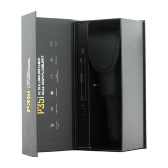 Nitecore P35i USB-C  Rechargeable Dual Beam LEP Flashlight - 6 x CREE XP-G3 and 1 x LEP - 3000 Lumens - Includes 1 x 21700