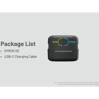 Nitecore EMR30-SE USB-C Portable Electronic Insect Repeller - Powered by a USB-C Source