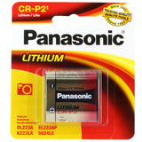 Panasonic CR-P2PA/1B 1400mAh 6V Lithium Primary (LiMNO2) Photo Battery - 1 Piece Retail Card
