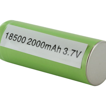 Panasonic 18500 2040mAh 3.6V Unprotected Lithium Ion (Li-ion) Flat Top Battery - Bulk