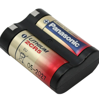 Panasonic 2CR5 5MPA/B 1400mAh 6V Lithium Primary (LiMNO2) Photo Battery - Bulk
