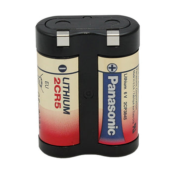 Panasonic 2CR5 5MPA/B 1400mAh 6V Lithium Primary (LiMNO2) Photo Battery - Bulk