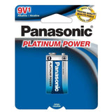 Panasonic Platinum Power 9V Alkaline Battery - Package Shot