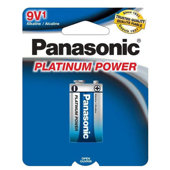 Panasonic Platinum Power 9V Alkaline Battery - Package Shot