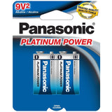 Panasonic Platinum Power 9V Alkaline Batteries - Package Shot
