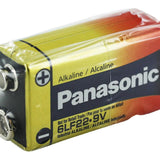 Panasonic Industrial 6LF22XWA1SB (210 Pack) Alkaline 9V Battery with Snap Connector (6LF22XWA/1SB) - Case of 210