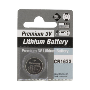 Panasonic CR1632 3V Lithium Coin Cell - 1 Piece