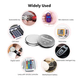 Panasonic CR2032 220mAh 3V Lithium (LiMnO2) Coin Cell Battery - 2 Piece Standard Size Carded Packaging