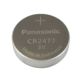 Panasonic CR2477 1000mAh 3V Lithium (LiMnO2) Coin Cell Battery - Bulk