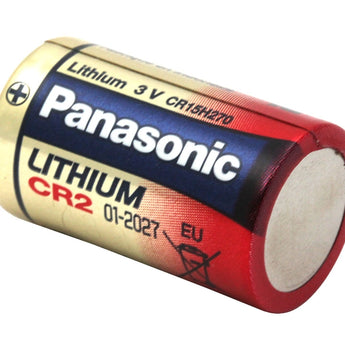 Panasonic CR-2 850mAh 3V Lithium Primary (LiMNO2) Button Top Photo Battery (DLCR2, EL1CR2) - Bulk