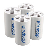 Eneloop D Cell Spacer AA Battery Converters