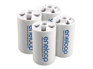 Eneloop D Cell Spacer AA Battery Converters