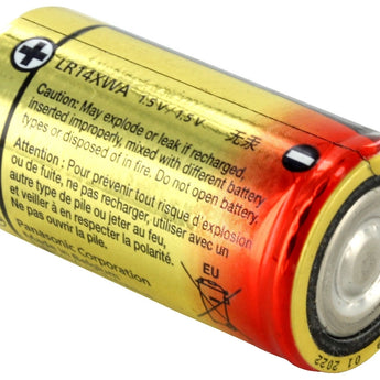Panasonic Industrial LR14XWA-BB (150 Pack) Alkaline 1.5V C-cell Button Top Battery - Bulk (LR14XWA/BB) - Case of 150