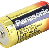 Panasonic Industrial LR14XWA-BB (150 Pack) Alkaline 1.5V C-cell Button Top Battery - Bulk (LR14XWA/BB) - Case of 150