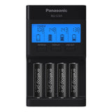 Panasonic Eneloop BQ-CC65 Charger with 4 x 2550mAh NiMH Low Self Discharge AA Batteries (K-KJ65KHA4BA)