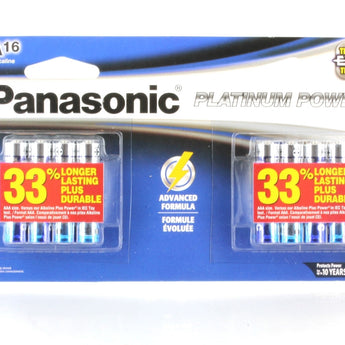 Panasonic Platinum Power AAA Alkaline Batteries - Package Shot