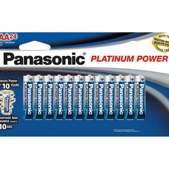 Panasonic Platinum Power AAA Alkaline Batteries - Package Shot