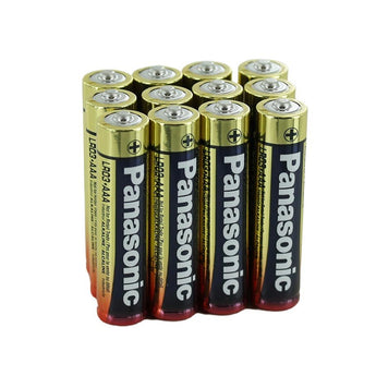 Panasonic Industrial LR03XWA-B (20 Pack) Alkaline 1.5V AAA Button Top Battery - Bulk (LR03XWA/B) - Box of 20