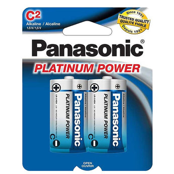 Panasonic Platinum Power C Alkaline Batteries - Package Shot