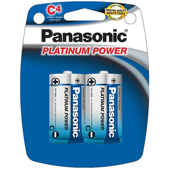 Panasonic Platinum Power C Alkaline Batteries - Package Shot