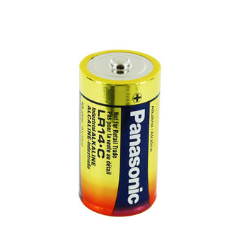 Panasonic Industrial LR14XWA-BB Alkaline 1.5V C-cell Button Top Battery - Bulk (LR14XWA/BB)
