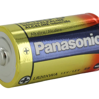 Panasonic Industrial Alkaline 1.5V D Battery - 12PK