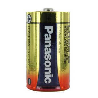 Panasonic Industrial Alkaline 1.5V D Battery - 12PK