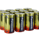 Panasonic Industrial Alkaline 1.5V D Battery - 12PK