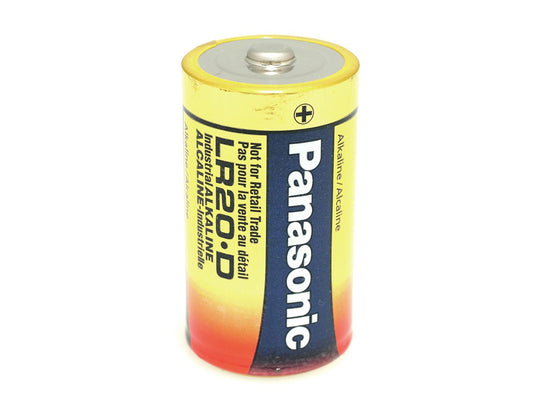 Panasonic Industrial Alkaline 1.5V D Battery - 12PK