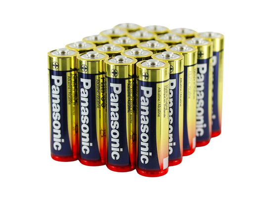 Panasonic Alkaline AA 20 Pack - Boxed