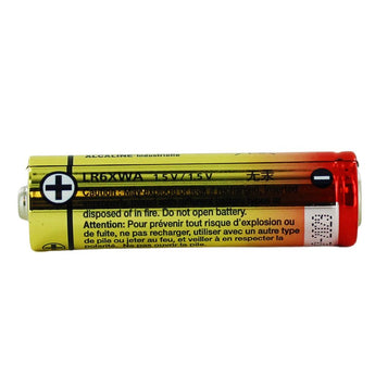 Panasonic Industrial LR6XWA-B Alkaline 1.5V AA Button Top Battery - Bulk (LR6XWA/B)