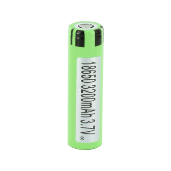 Panasonic NCR18650BE 3200mAh 3.7V Unprotected 3.63A Lithium Ion (Li-ion) Flat Top Battery - Boxed