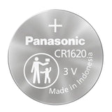 Panasonic CR1620 75mAh 3V Lithium Primary (LiMnO2) Coin Cell Battery - 1 Piece Retail Card