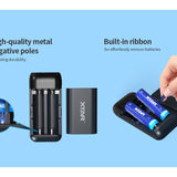 XTAR PB2SL Portable Li-ion Charger and Powerbank - Black, Blue, or Red