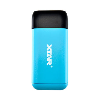 XTAR PB2SL Portable Li-ion Charger and Powerbank - Black, Blue, or Red