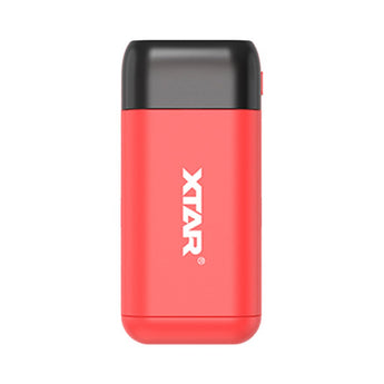 XTAR PB2SL Portable Li-ion Charger and Powerbank - Black, Blue, or Red