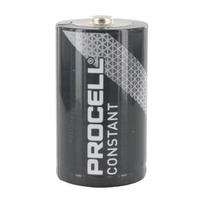 Duracell Procell PC1300 D-cell Front Vertical View