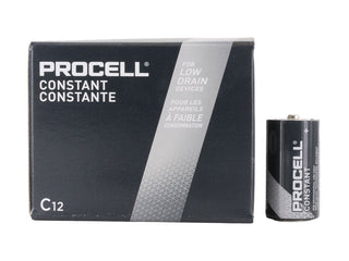 Duracell Procell C Alkaline 12 Count Box - Closed View