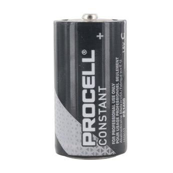 Duracell Procell PC1400 (12PK) C-cell 1.5V Alkaline Button Top Batteries (PC1400BKD) - Contractor Pack of 12